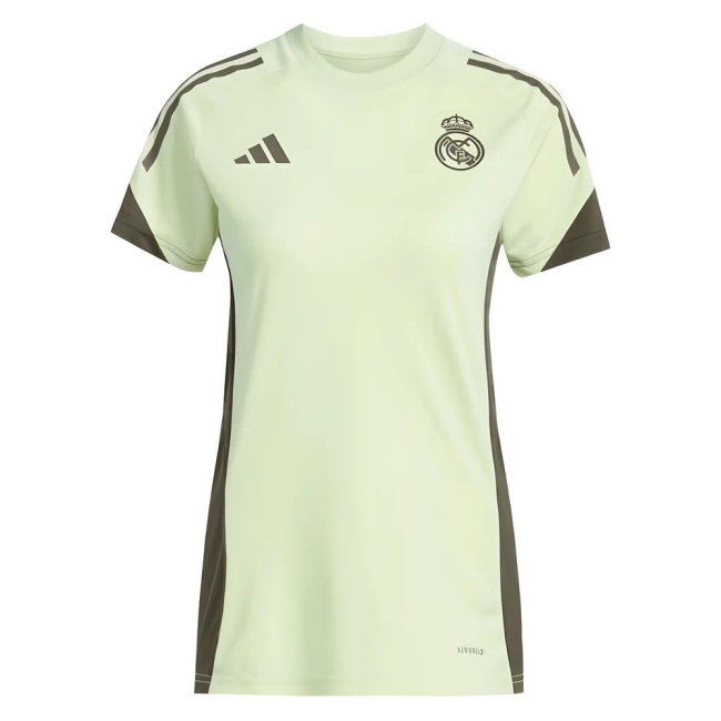 2025-2026 Real Madrid Training Jersey (Almost Lime) - Womens (Mbappe 10) — Buy Online