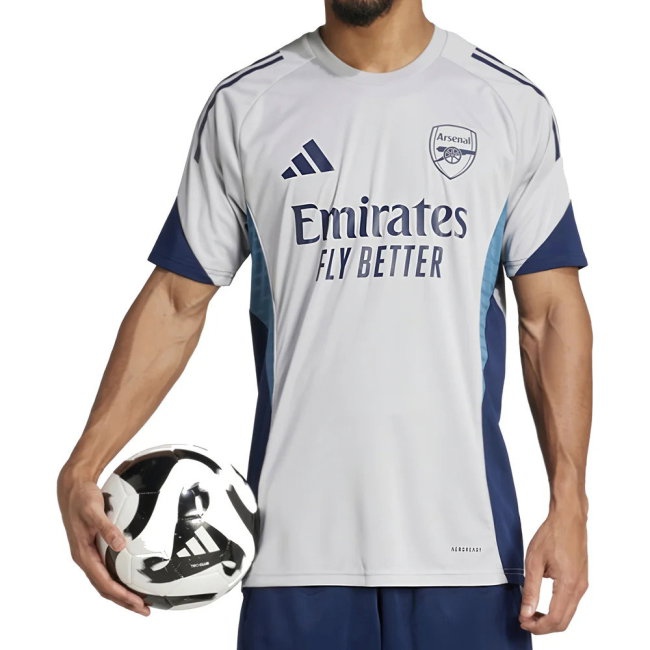 2025-2026 Arsenal Training Shirt (Grey Two) (Rice 41) — Buy Now