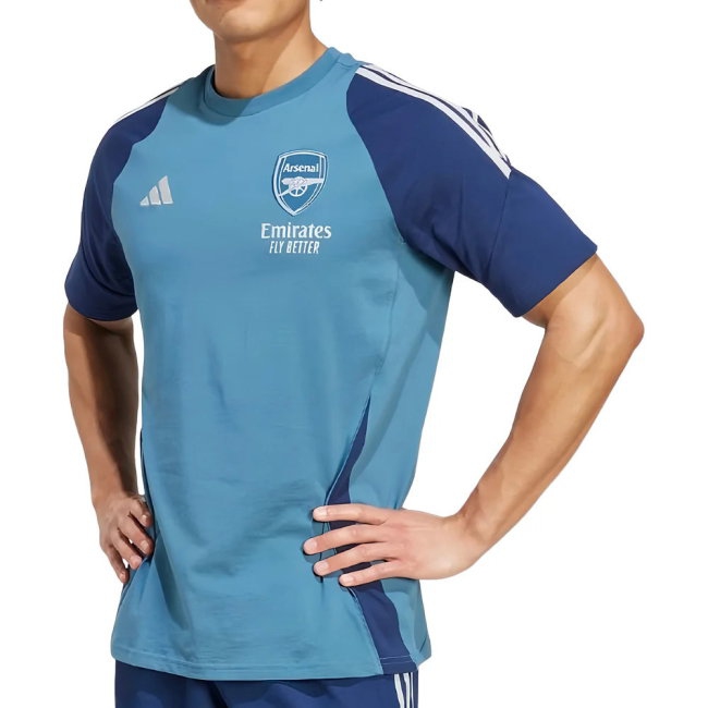 2025-2026 Arsenal Training Tee (Blanch Blue) (Wright 8) — Shop Now