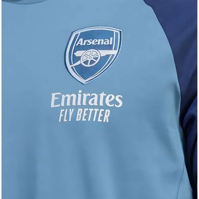 2025-2026 Arsenal Training Tee (Blanch Blue) (Wright 8) — Shop Now