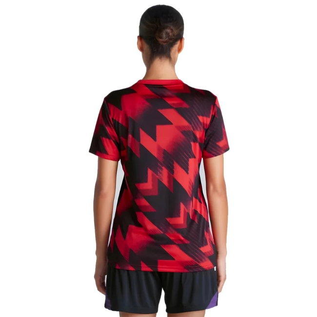 2025-2026 Man Utd Pre-Match Shirt (Red) - Womens (Charlton 9) — Shop Now