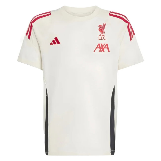 2025-2026 Liverpool Training Tee (White) - Kids (Dalglish 7) — Buy Now