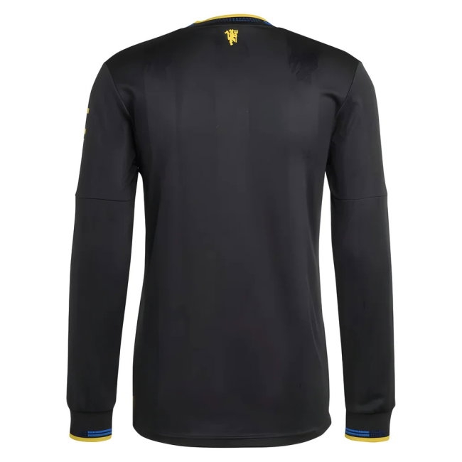 2025-2026 Man Utd Player Version Long Sleeve Third Shirt (Mount 7) — Buy Now