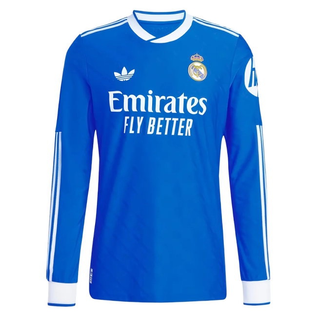 2025-2026 Real Madrid Player Version Long Sleeve Third Shirt (Alaba 4) — Shop Now