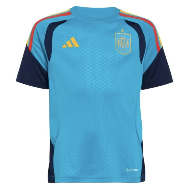 2025-2025 Spain Training Jersey (Bold Aqua) - Kids (Olmo 10) — Buy Now