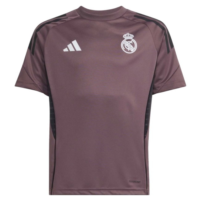 2025-2026 Real Madrid Training Jersey (Shadow Fig) - Kids (Mbappe 10) — Shop Now