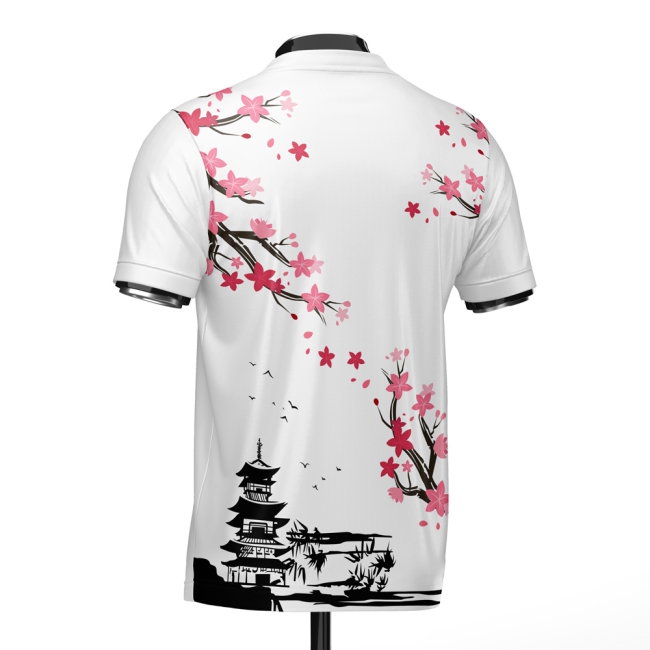 Japan Samurai Heritage Football Jersey (Wolvate) Adult Short Sleeve (Nakamura 10) — Buy Now