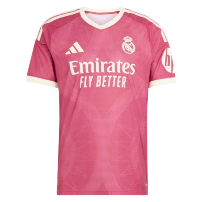 2026-2027 Real Madrid Third Player Version Shirt (Pink) (Alaba 4) — Buy Online