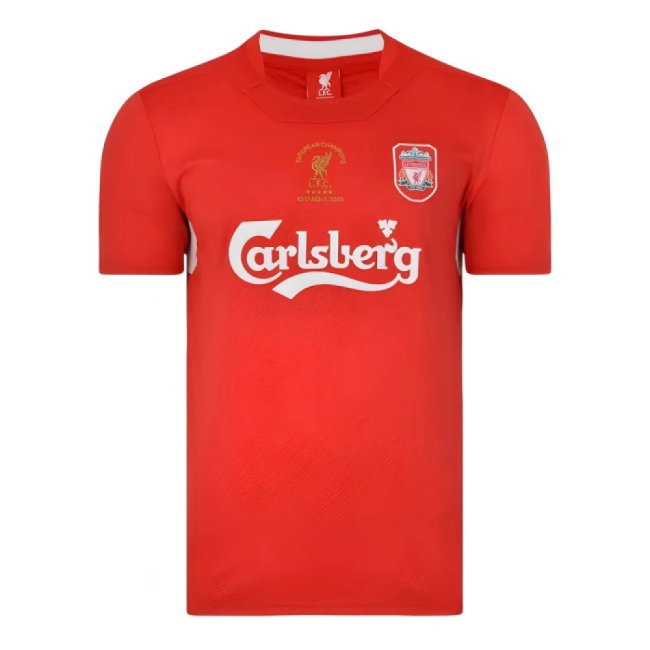 Liverpool FC 2005 Champions League Final Shirt (Riise 6) — Shop Online