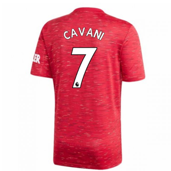 2020-2021 Man Utd Home Football Shirt (CAVANI 7) — Buy Now