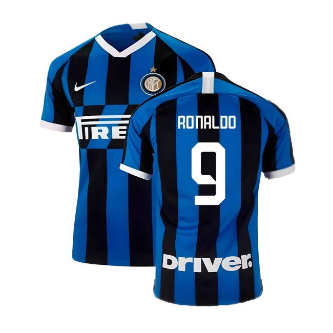 2019-2020 Inter Milan Home Shirt (Ronaldo 9) — Buy Online