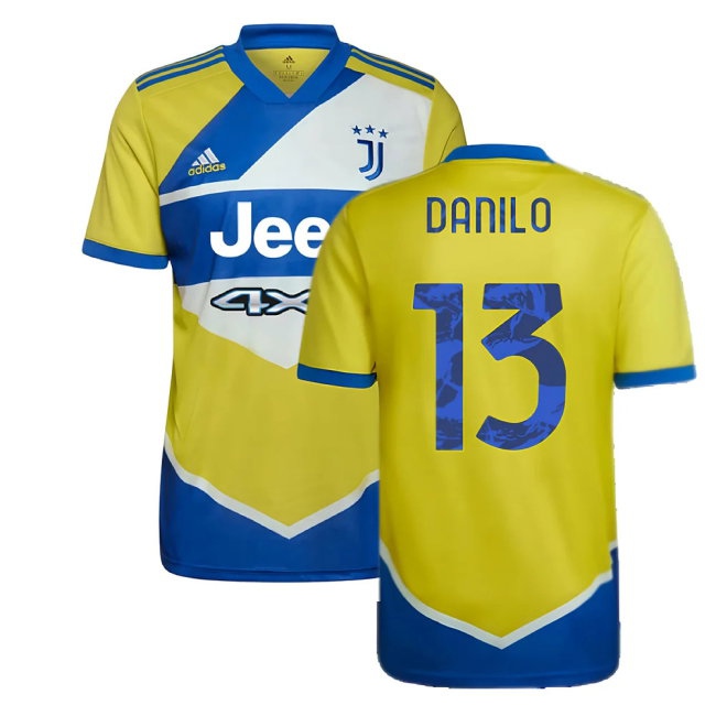 2021-2022 Juventus Third Shirt (DANILO 13) — Shop Now