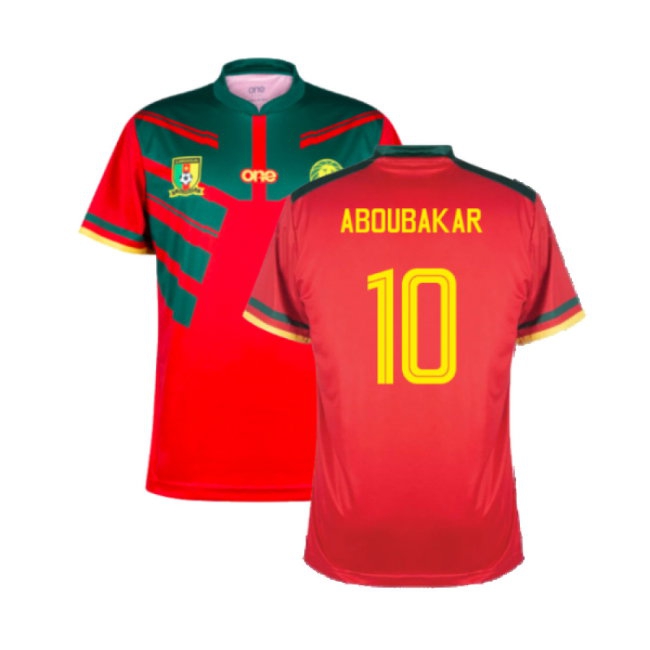 2022-2023 Cameroon Third Shirt (ABOUBAKAR 10) — Shop Online