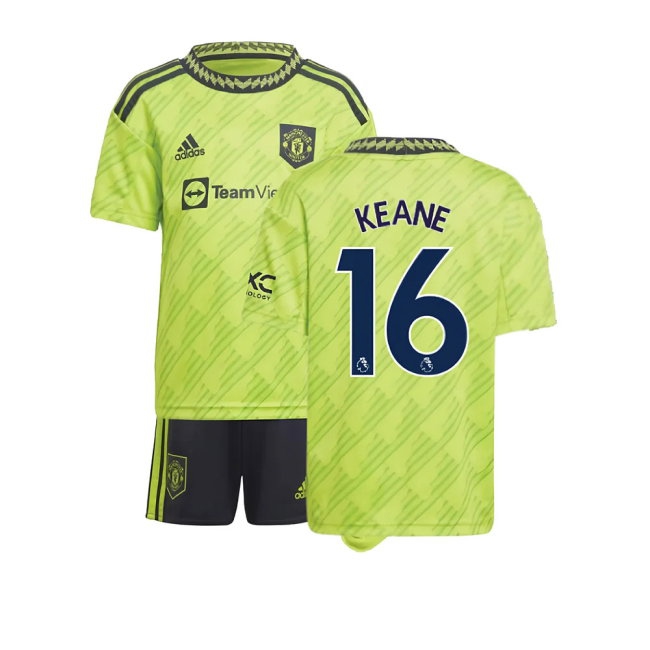 2022-2023 Man Utd Third Mini Kit (KEANE 16) — Buy Now