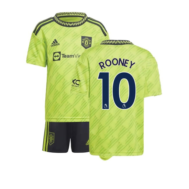 2022-2023 Man Utd Third Mini Kit (ROONEY 10) — Shop Now
