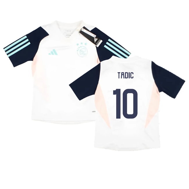2023-2024 Ajax Training Jersey (White) - Kids (TADIC 10) — Buy Online