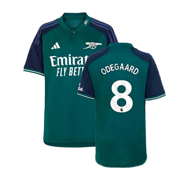 2023-2024 Arsenal Third Shirt (Kids) (Odegaard 8) — Shop Online