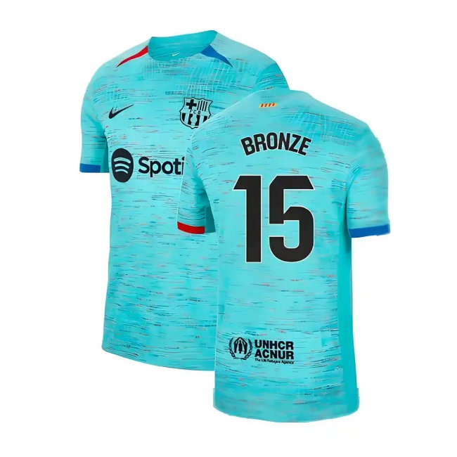 2023-2024 Barcelona Player Version Third Shirt (Bronze 15) — Buy Now