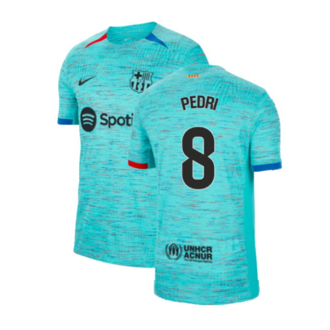 2023-2024 Barcelona Player Version Third Shirt (Pedri 8) — Buy Now