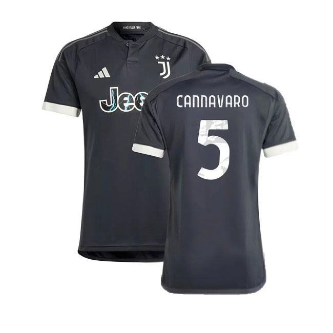 2023-2024 Juventus Third Shirt (CANNAVARO 5) — Shop Online