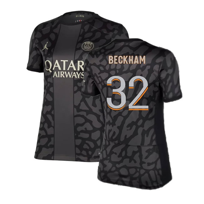 2023-2024 PSG Third Shirt (Womens) (Beckham 32) — Buy Now