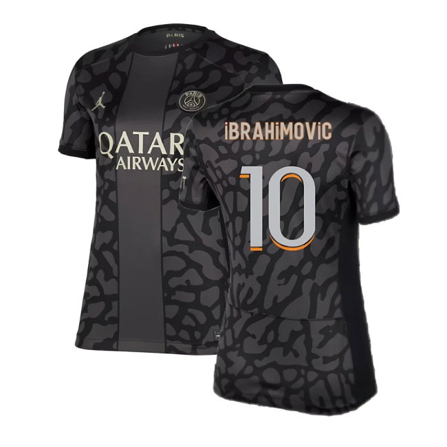 2023-2024 PSG Third Shirt (Womens) (Ibrahimovic 10) — Buy Now