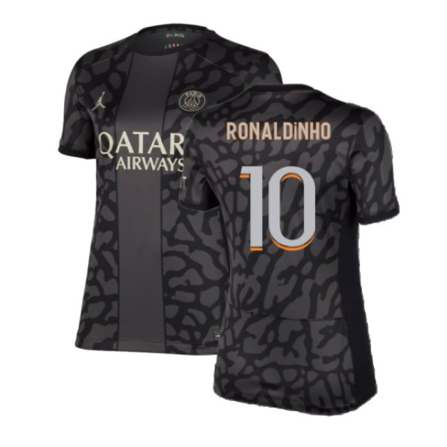 2023-2024 PSG Third Shirt (Womens) (Ronaldinho 10) — Shop Now
