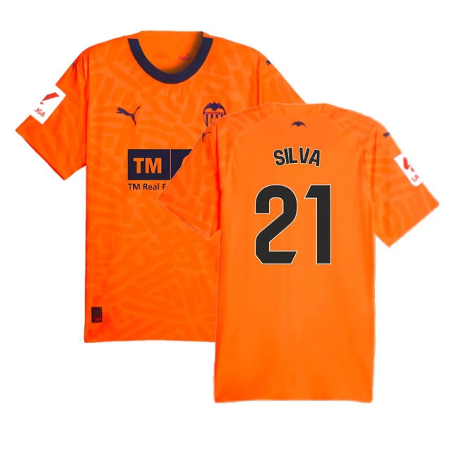 2023-2024 Valencia Third Shirt (SILVA 21) — Shop Online