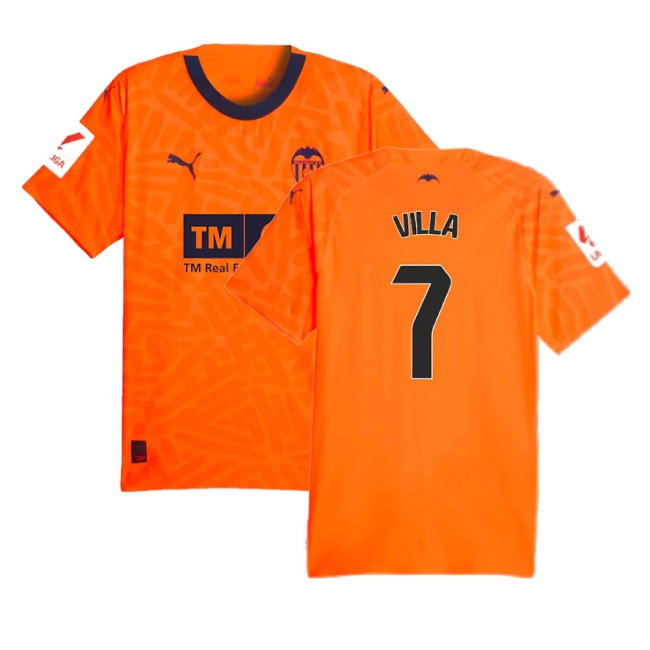 2023-2024 Valencia Third Shirt (VILLA 7) — Buy Online