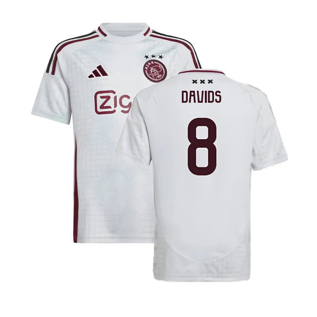 2024-2025 Ajax Third Shirt (Kids) (Davids 8) — Buy Now