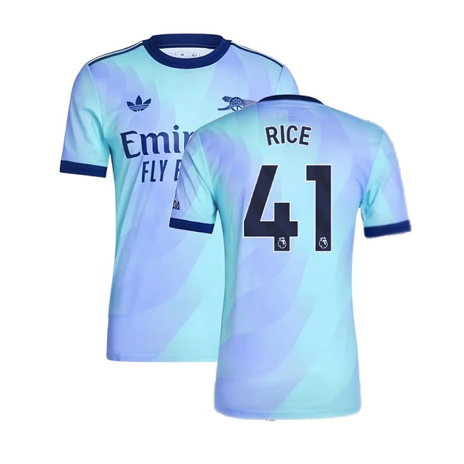 2024-2025 Arsenal Player Version Third Shirt (Rice 41) — Shop Now
