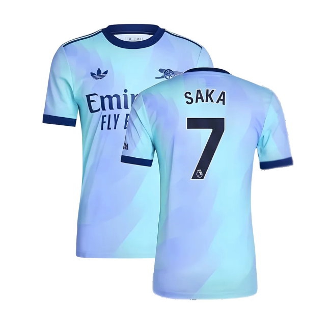 2024-2025 Arsenal Player Version Third Shirt (Saka 7) — Shop Online