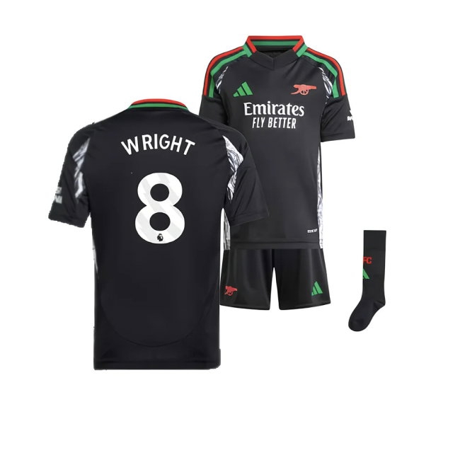 2024-2025 Arsenal Away Mini Kit (Wright 8) — Shop Now