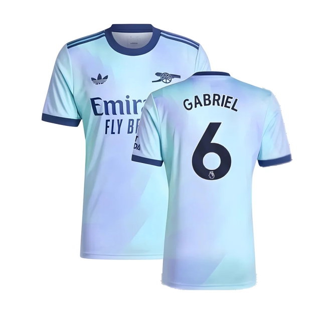 2024-2025 Arsenal Third Shirt (Gabriel 6) — Buy Now