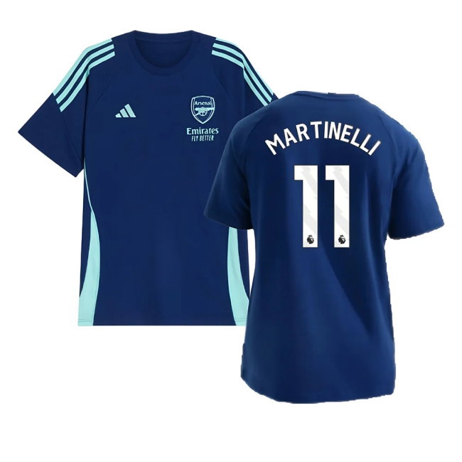 2024-2025 Arsenal Training Tee (Night Sky) (Martinelli 11) — Shop Now