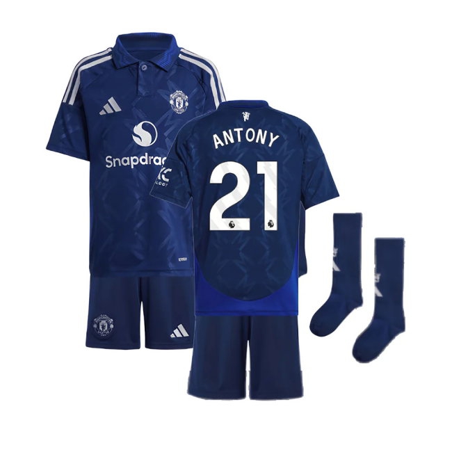 2024-2025 Man Utd Away Mini Kit (Antony 21) — Buy Now