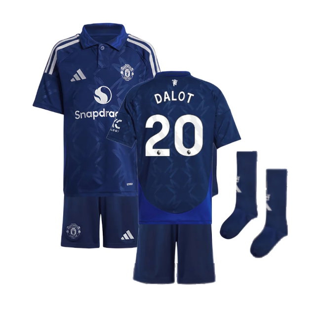 2024-2025 Man Utd Away Mini Kit (Dalot 20) — Shop Now