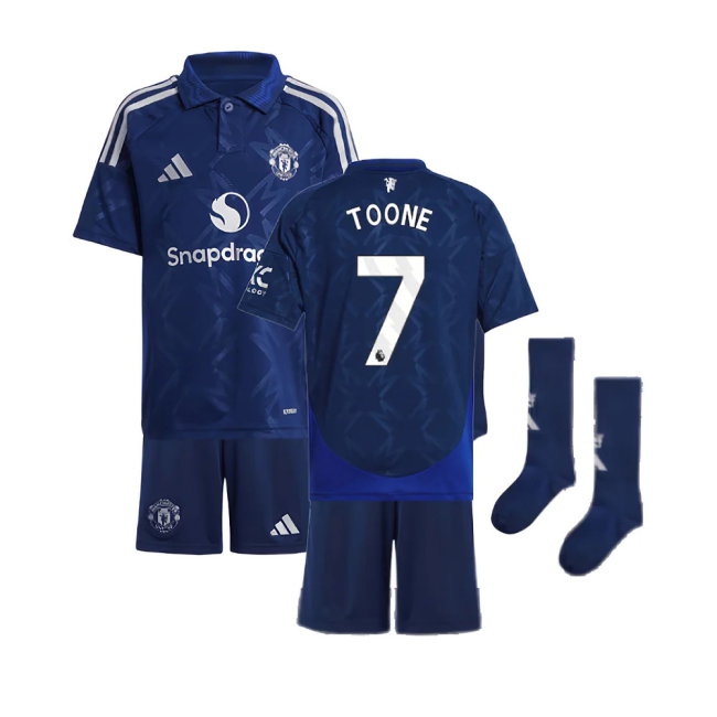 2024-2025 Man Utd Away Mini Kit (Toone 7) — Buy Now
