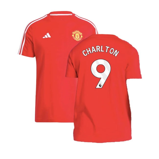 2024-2025 Man Utd DNA Tee (Red) (Charlton 9) — Shop Now