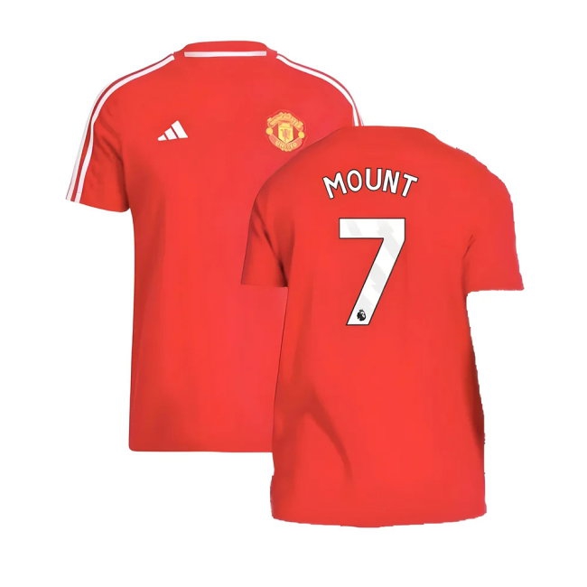 2024-2025 Man Utd DNA Tee (Red) (Mount 7) — Shop Online