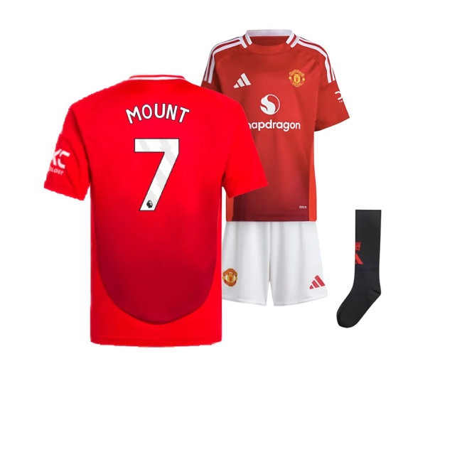 2024-2025 Man Utd Home Mini Kit (Mount 7) — Buy Now