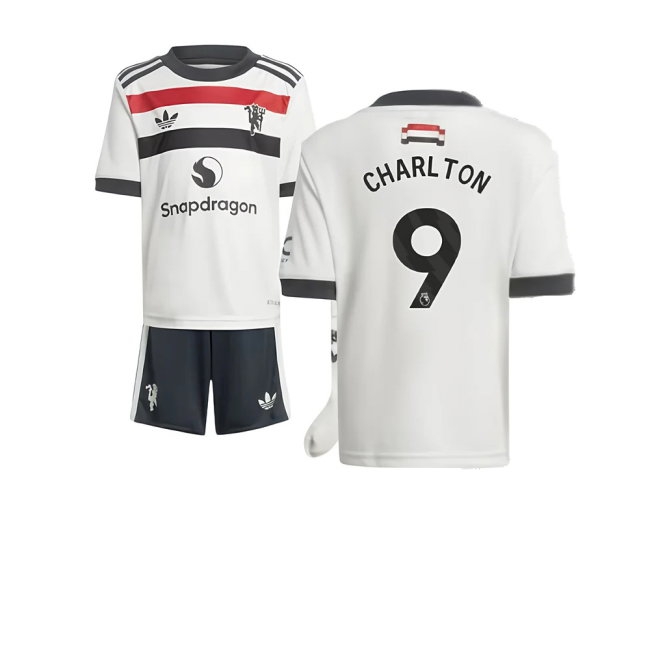 2024-2025 Man Utd Third Mini Kit (Charlton 9) — Buy Online
