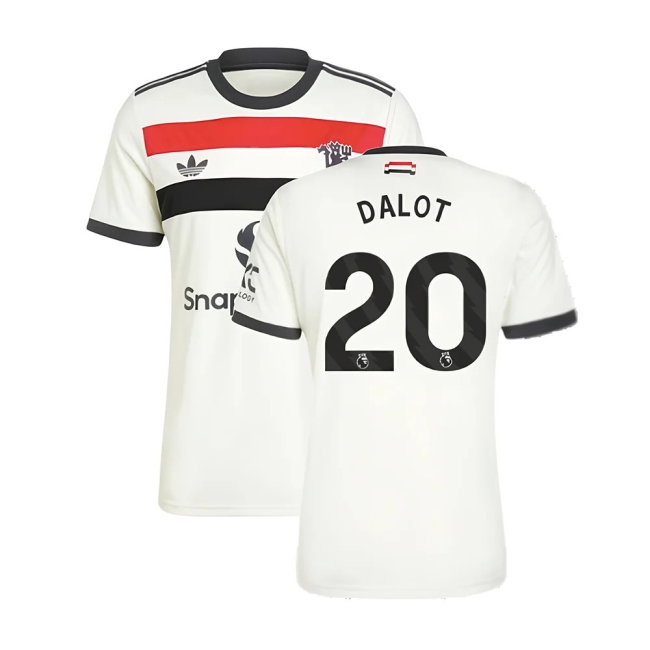 2024-2025 Man Utd Third Shirt (Dalot 20) — Shop Now