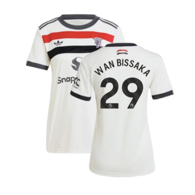 2024-2025 Man Utd Third Shirt (Womens) (Wan Bissaka 29) — Buy Online