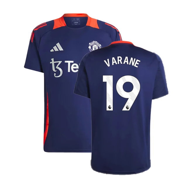2024-2025 Man Utd Training Jersey (Night Indigo) (Varane 19) — Shop Now