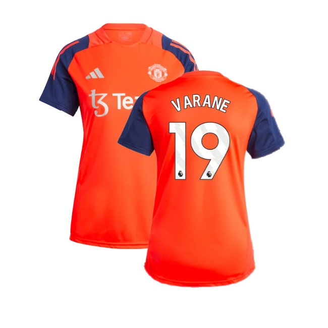 2024-2025 Man Utd Training Jersey (Red) - Womens (Varane 19) — Buy Now