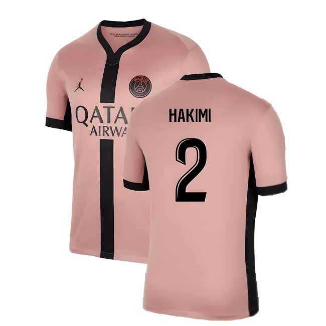 2024-2025 PSG Third Shirt (Hakimi 2) — Shop Online