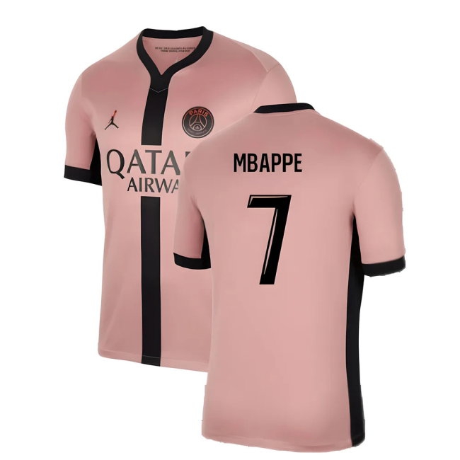 2024-2025 PSG Third Shirt (Mbappe 7) — Buy Online