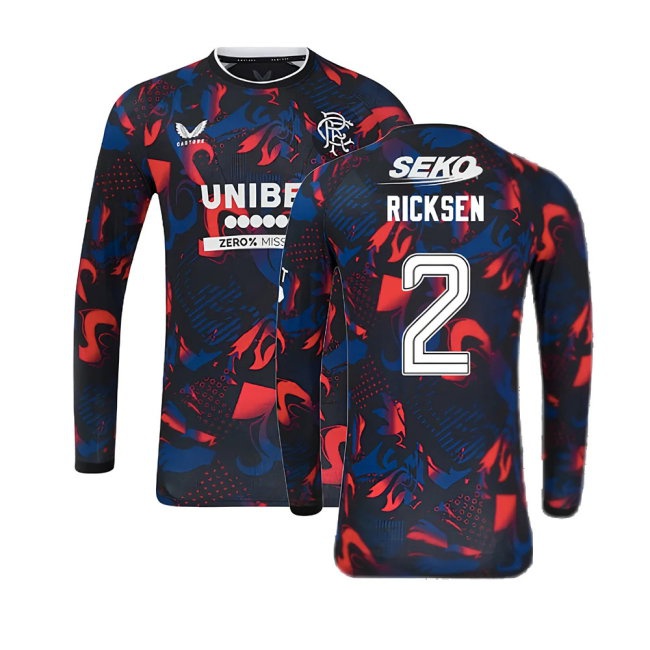 2024-2025 Rangers Long Sleeve Third Shirt (Ricksen 2) — Shop Online
