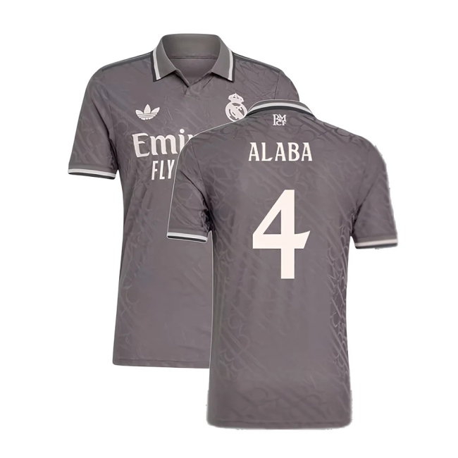 2024-2025 Real Madrid Player Version Third Shirt (Alaba 4) — Buy Online